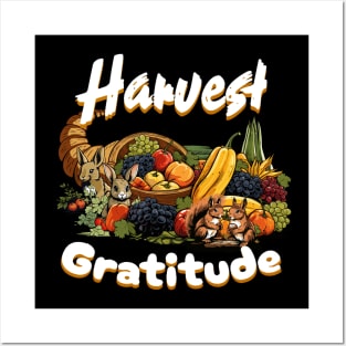 Harvest Gratitude - Thanksgiving Posters and Art